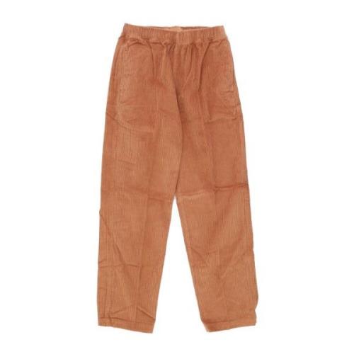 Fluweel Herenbroek Bruin Obey , Brown , Heren