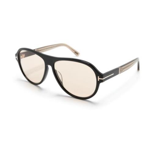 Ft1080 01E Sunglasses Tom Ford , Black , Heren