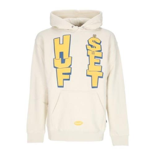 Anthem Po Hoodie Lange Mouw HUF , White , Heren