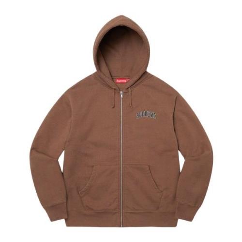 Limited Edition Doughboy Zip Up Hoodie Bruin Supreme , Brown , Heren