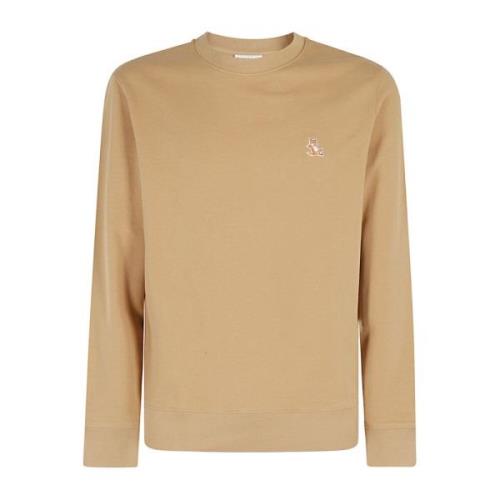 Sweatshirt met Chillax Patch Maison Kitsuné , Brown , Heren