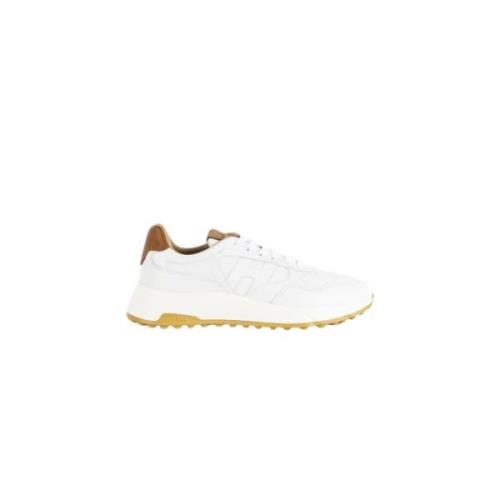 Witte Leren Hyperlight Sneakers Hogan , White , Heren