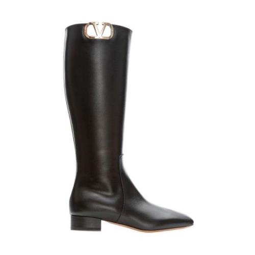 Zachte Winterlaarzen Valentino Garavani , Black , Dames