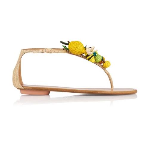 Elegante Zomer Sandalen met Uniek Design Aquazzura , Multicolor , Dame...