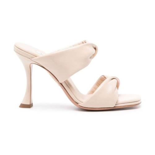 Stijlvolle Zomer Sandalen voor Vrouwen Aquazzura , Beige , Dames