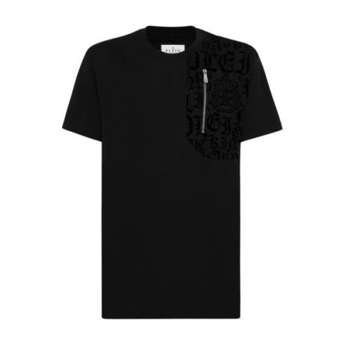 Grafisch T-shirt Philipp Plein , Black , Heren