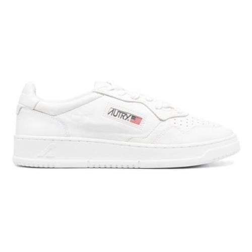 Lage Medalist Sneakers Autry , White , Heren