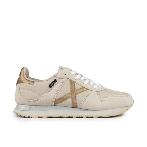 Massana Classic Beige Sneaker Munich , Beige , Dames