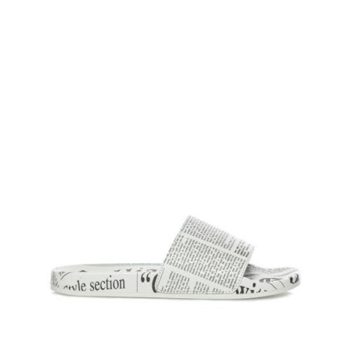 6717A Slides John Galliano , White , Heren