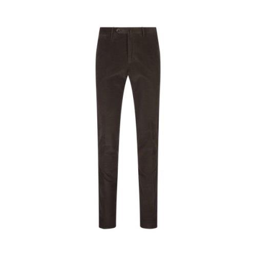 Bruine Slim Fit Broek PT Torino , Brown , Heren