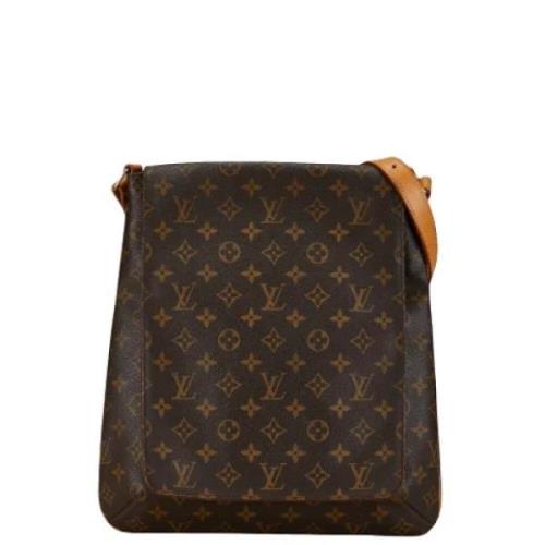 Pre-owned Canvas louis-vuitton-bags Louis Vuitton Vintage , Brown , Da...