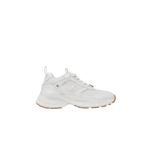 Witte sportsneakers met mesh bovenwerk Windsor Smith , White , Dames