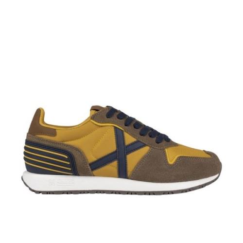 Massana Club Retro Running Sneaker Munich , Yellow , Heren