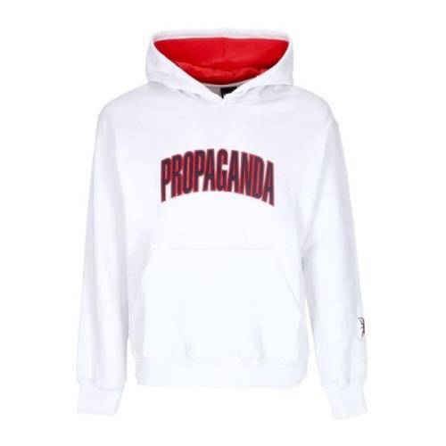 College Hoodie Lange Mouw Wit Propaganda , White , Heren