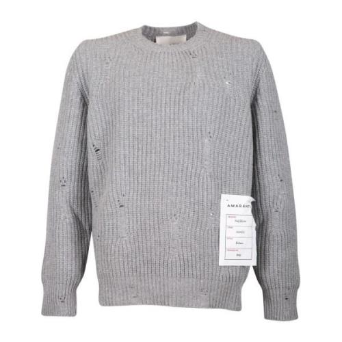 Grijze Crew Neck Sweater Amaránto , Gray , Heren