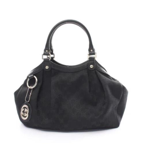 Pre-owned Leather gucci-bags Gucci Vintage , Black , Dames