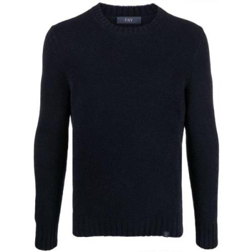 Blauwe Sweater Collectie Fay , Blue , Heren