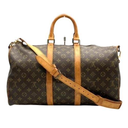 Pre-owned Canvas louis-vuitton-bags Louis Vuitton Vintage , Brown , Da...