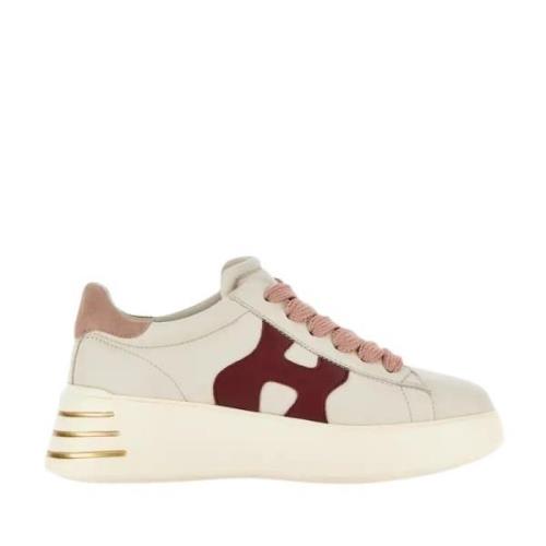 Roze Rebel Sneakers Hogan , White , Dames