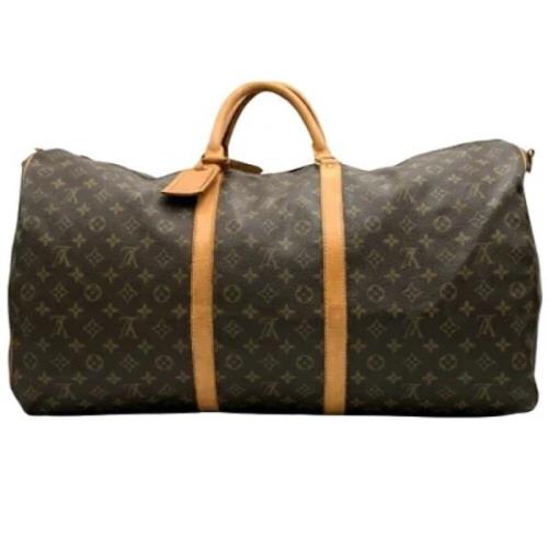 Pre-owned Canvas louis-vuitton-bags Louis Vuitton Vintage , Brown , Da...