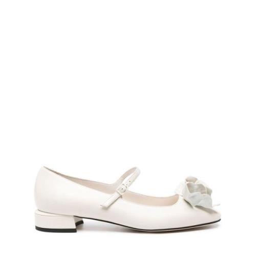 Bloemen Ballet Flats in Roze Jimmy Choo , White , Dames