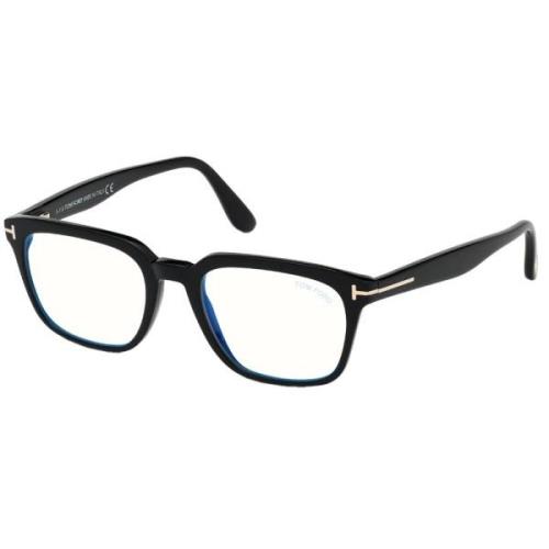 Blauw Blok Brillen Montuur Tom Ford , Black , Unisex