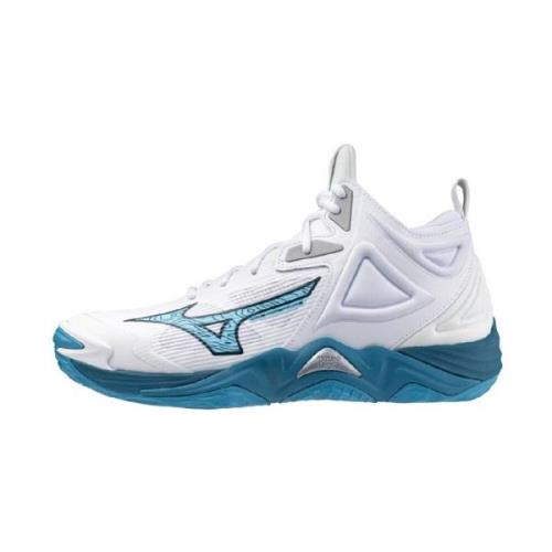 Wave Momentum 3 Mid Volleybalschoenen Mizuno , White , Heren