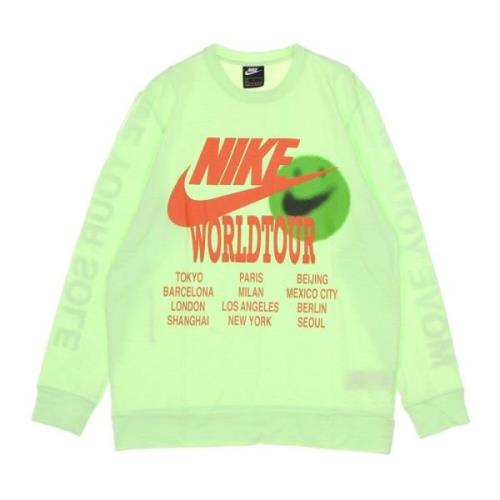 World Tour Longsleeve T-shirt Nike , Green , Heren