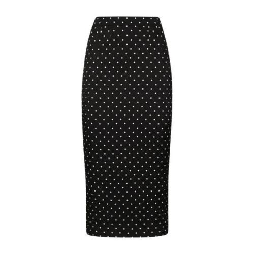 Stijlvolle Rok voor Vrouwen Dolce & Gabbana , Black , Dames