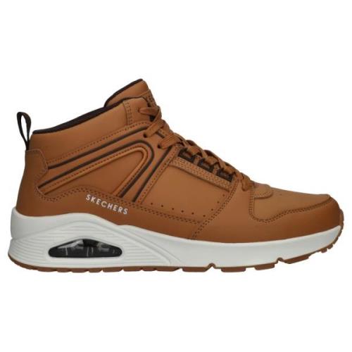 Geheugenschuim Kamel Sneaker Dichtbij Skechers , Brown , Heren