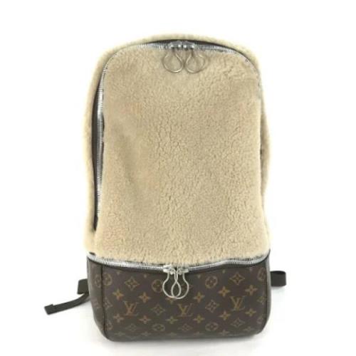 Pre-owned Fabric shoulder-bags Louis Vuitton Vintage , Brown , Dames