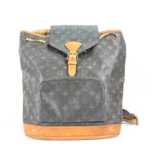 Pre-owned Fabric shoulder-bags Louis Vuitton Vintage , Brown , Dames