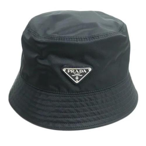 Pre-owned Fabric hats Prada Vintage , Black , Unisex