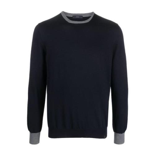 Blauwe Sweater Collectie Fay , Blue , Heren