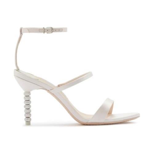 Zachte ivoor sandalen Sophia Webster , White , Dames