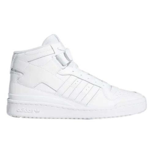 Forum Mid Sneakers Adidas , White , Heren