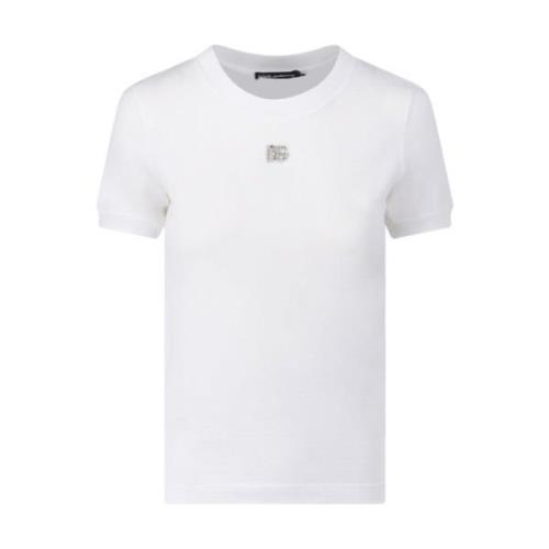 Witte T-shirts en Polos van Dolce & Gabbana Dolce & Gabbana , White , ...