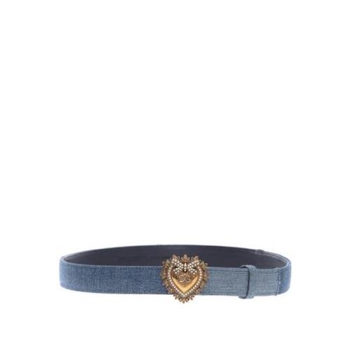 Modieuze Riem Dolce & Gabbana , Blue , Dames