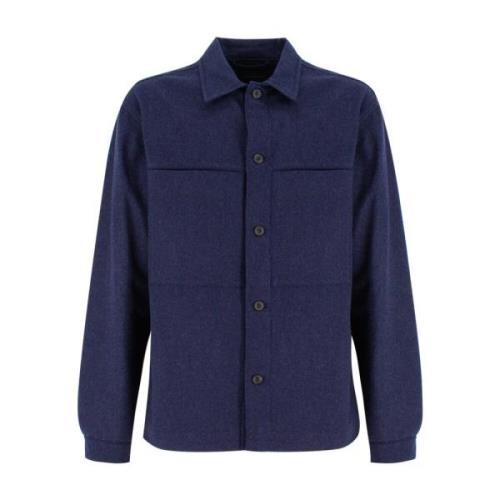 Zak Overshirt Paul & Shark , Blue , Heren