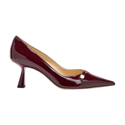 Elegant Garnet Rosalia Pumps Jimmy Choo , Red , Dames