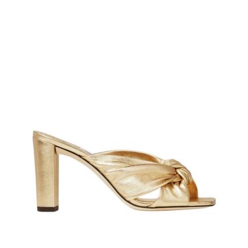 Gouden Avenue Sandalen Jimmy Choo , Yellow , Dames