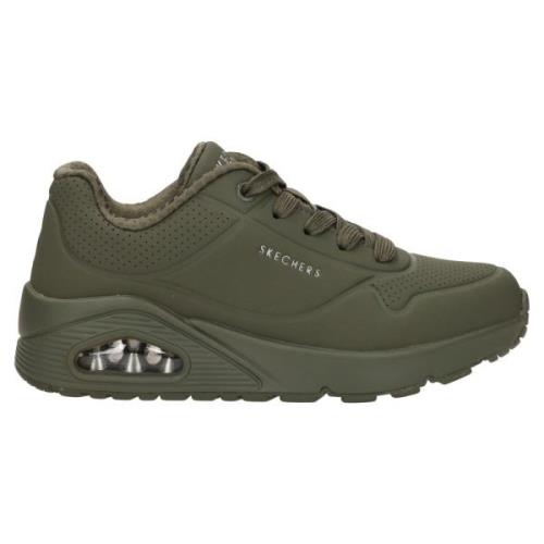 Air-Cooled Memoryfoam Sneaker voor Jongens Skechers , Green , Dames