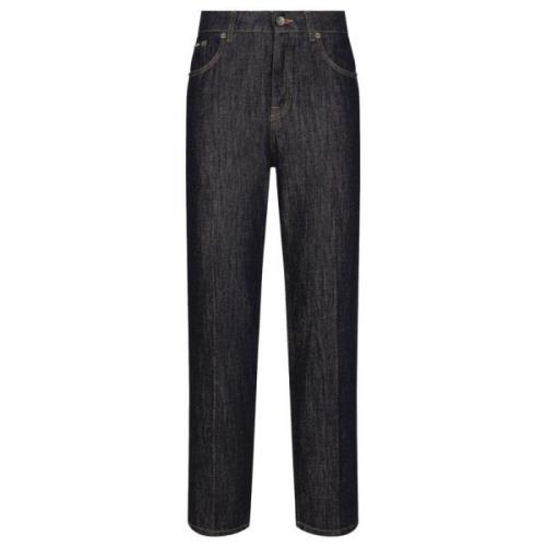 Klassieke Denim Jeans Ftc28Dg8Kq4S9001 Dolce & Gabbana , Black , Dames