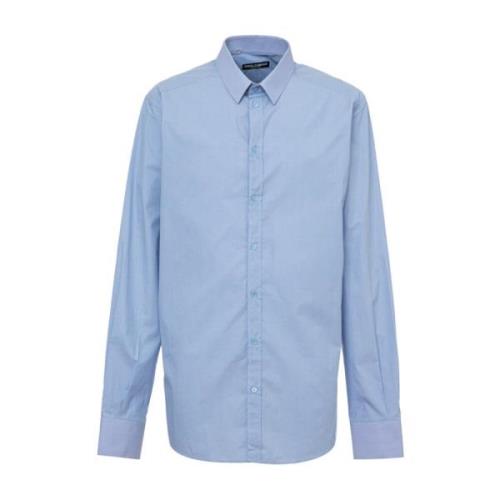 Elegante Shirt Blouse G5Ej1Tfu5Gkb0143 Dolce & Gabbana , Blue , Heren