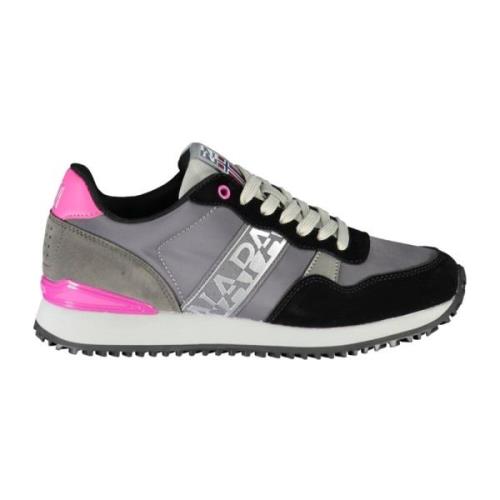 Sportieve Veterschoenen Grijs Dames Napapijri , Multicolor , Dames