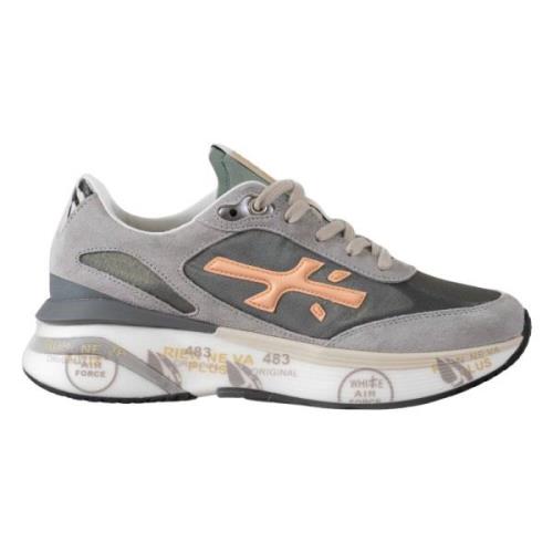 Lichtgewicht schokabsorberende sneakers Premiata , Gray , Dames