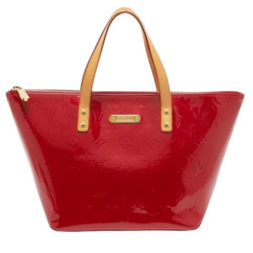 Pre-owned Leather louis-vuitton-bags Louis Vuitton Vintage , Red , Dam...