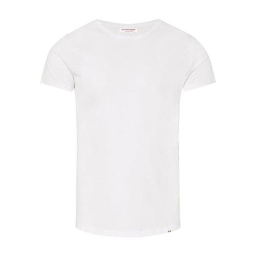 Witte Casual T-Shirt Orlebar Brown , White , Heren