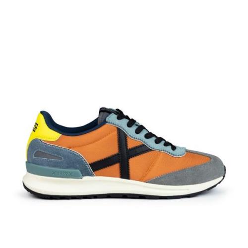 Retro Dynamo Sneaker Oranje Munich , Multicolor , Heren