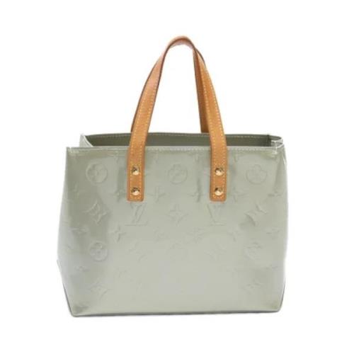 Pre-owned Leather louis-vuitton-bags Louis Vuitton Vintage , Gray , Da...